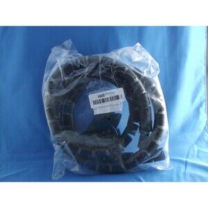 120 Inch Cable Sleeve Flexible Cord Bundler Wire Wrap Color Black New